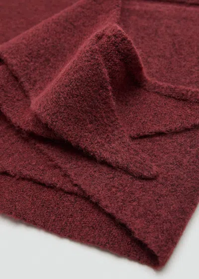 Mango Teen Scarf Red