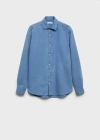 Mango Teen Shirt Blue In Blue