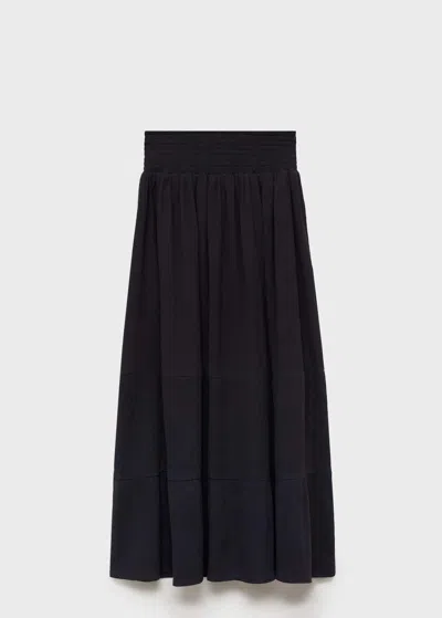 Mango Teen Skirt Black