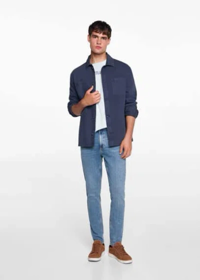 Mango Teen Jeans Medium Blue