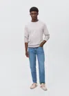 Mango Teen Straight Fit Jeans Medium Blue