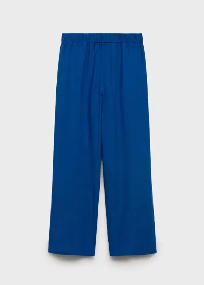 Mango Teen Pantalon Bleu - Fille - Xl -