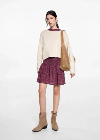 Mango Teen Sweater Sand