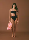 Mango Teen Swimsuit With Asymmetrical Opening Black In Black