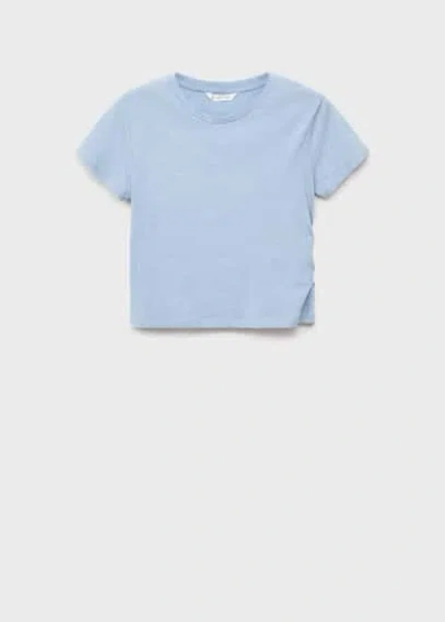 Mango Teen T-shirt Sky Blue