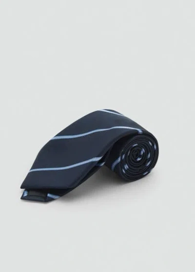 Mango Teen Tie Navy