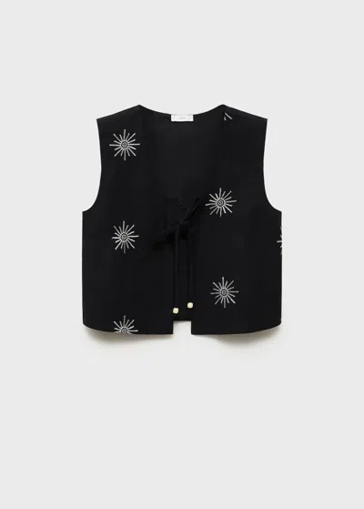 Mango Teen Top Black
