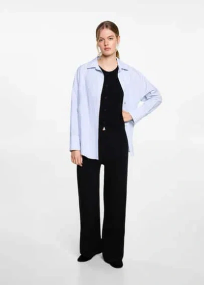 Mango Teen Trousers Black