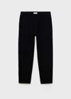 Mango Teen Trousers Black In Black