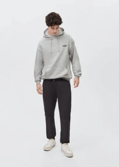 Mango Teen Trousers Charcoal