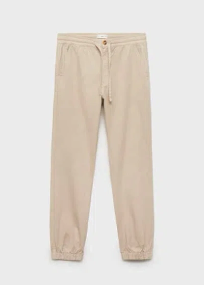 Mango Teen Trousers Ice Grey