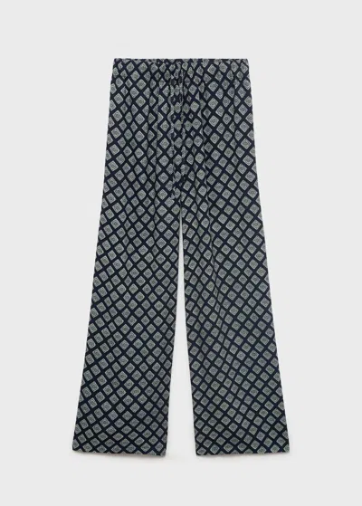 Mango Teen Trousers Navy