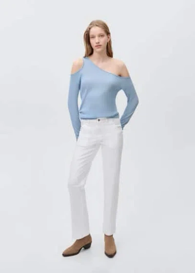 Mango Teen Trousers White