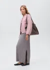Mango Teen Veste Rose Pastel - Fille - L -