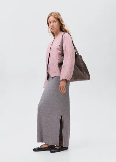 Mango Teen Veste Rose Pastel - Fille - L -