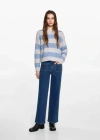 Mango Teen Wideleg Jeans With Pockets Dark Blue In Bleu Foncé