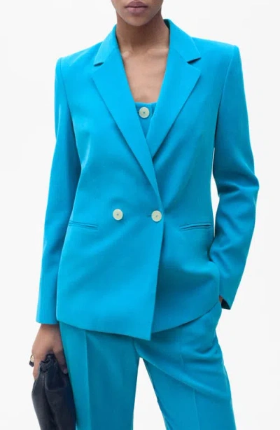 Mango Tempo Double Breasted Blazer