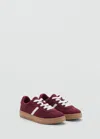 Mango Tennis Combinées Cuir Bordeaux - Enfants - 37 -  Kids