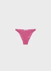 Mango Culotte Bikini Texturée Rose - Femme - Xl -