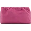 Mango Textured Cosmetics Bag In Pink