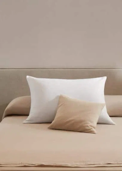 Mango Textured Cotton Cushion Cover 70x90cm Off White