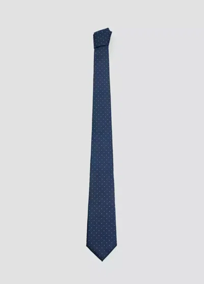 Mango Tie Dots In Bleu Marine