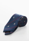Mango Tie Navy In Navy