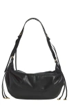Mango Tin Shoulder Bag In Black