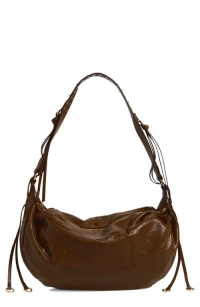 Mango Tin Shoulder Bag In Brown