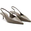 Mango Mica Pointed Toe Slingback Pump In Multi