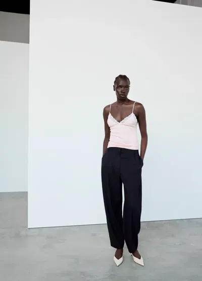 Mango Top Camelia In Rose Pastel