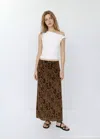 Mango Top Col Bateau In White