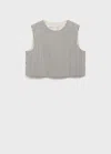 Mango Top Ecru In Sand