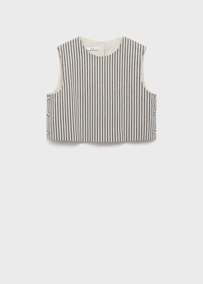 Mango Top Ecru In Sand