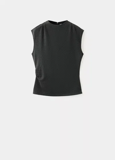 Mango Top Julinetc-w In Black