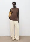 Mango Top Medium Brown In Brown