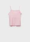 Mango Top Rose - Enfants - 13-14 Ans -  Kids
