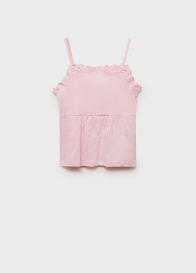 Mango Top Rose - Enfants - 13-14 Ans -  Kids