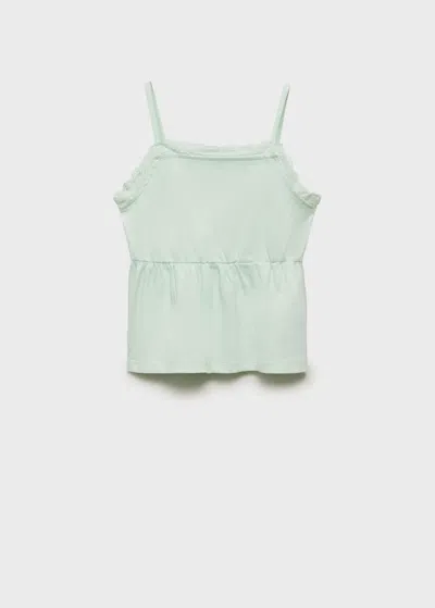 Mango Top Vert Menthe - Enfants - 13-14 Ans -  Kids