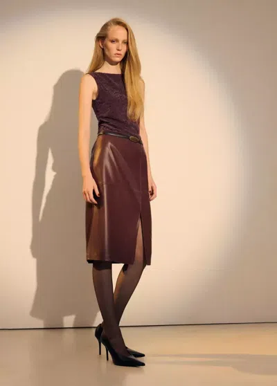 Mango Top Xflowi In Bordeaux