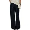 Mango Topstitch Wide Leg Jeans