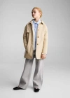 Mango Trench Coat Medium Brown In Medium Brown