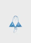 Mango Haut Bikini Bleu Ciel - Femme - Xl -