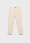 Mango Kids' Trousers Beige
