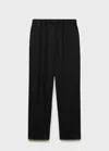 Mango Trousers Black