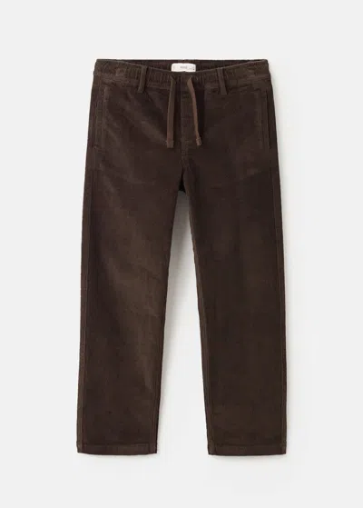 Mango Kids' Trousers Brown