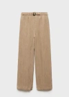 Mango Trousers Brown