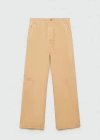 Mango Pantalon In Sable