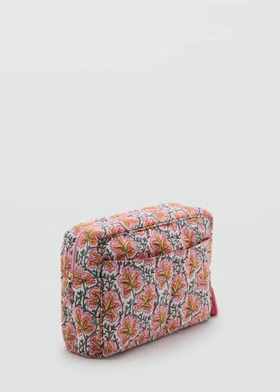 Mango Pochette G- Rose - Femme - Taille Unique -