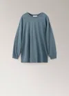 Mango T-shirt De Pyjama 100 % Coton In Blue